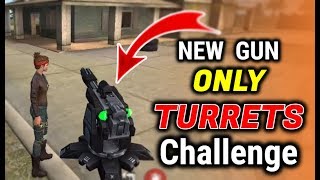 New TURRETS Gun Challenge - Garena Free Fire - Desi Gamers