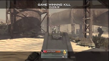 Modern Warfare 2 - Longest game winning Killcam EVER!! [HD]