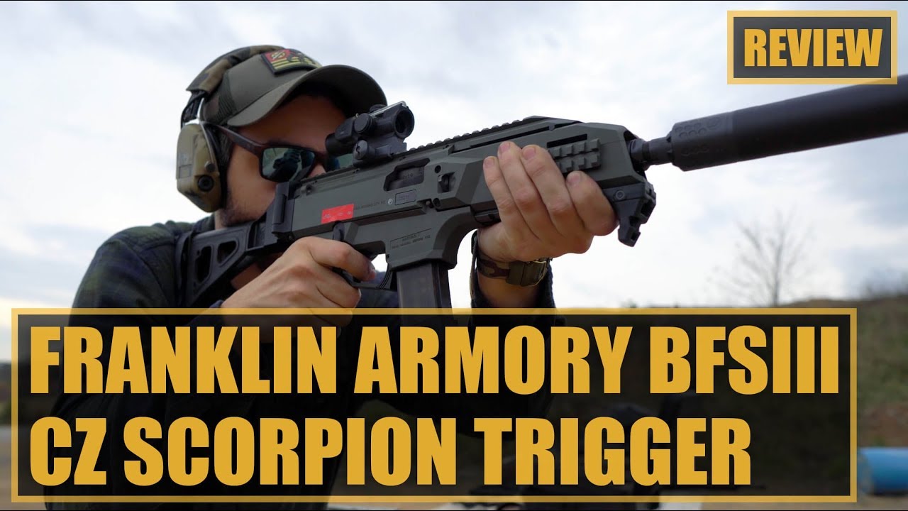 Franklin Armory BFSIII CZ Scorpion Binary Trigger Review Double the