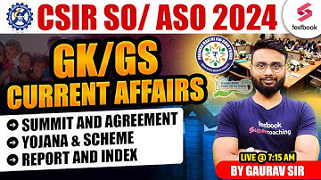 CSIR SO ASO PAPER Analysis Live | CSIR SO ASO Exam Analysis 2024 | CSIR ASO Paper Analysis 2024