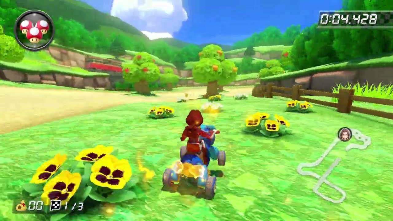 Animal Crossing [200cc] - 1:10.407 - 4laps2win (Mario Kart 8