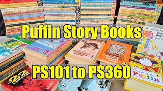 Vintage Puffin Paperbacks  Puffin Story Books Series  PS101 to PS380  Beautiful Books