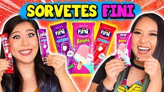 Provando Sorvete Fini De Tubes E Beijos Blog Das Irmãs