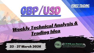 GBPUSD Weekly Forex Forecast for 23 - 27 March 2026 by CYNS on Forex