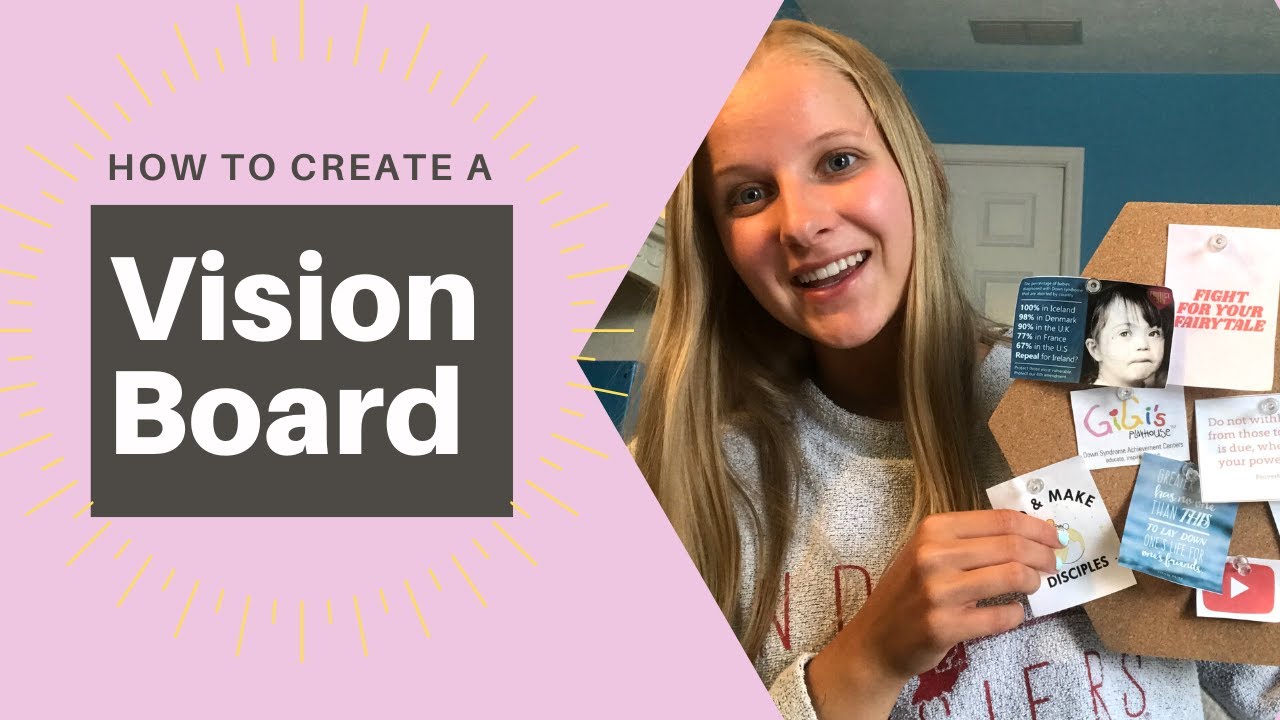 How To Create A Vision Board Youtube