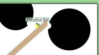 Trickshot vs Evolution bot: Graph war