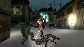 murkywater soldiers vs killing floor zeds (gmod npc battle)