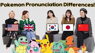 Pokemon Name Differences Among 5 countries!!(American,British,Korean,Japanese,Chinese)