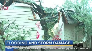 Metro Atlanta hit hard by Good Friday storms