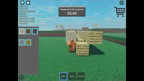 Train Tutorial in Creeper Chaos