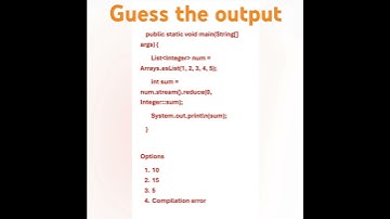 Daily Java interview questions | Guess the output #java #shorts