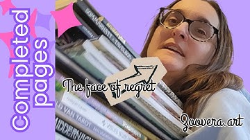 Your girl keeps coloring LIKE A BEAST: completed pages video! 🐻🎨