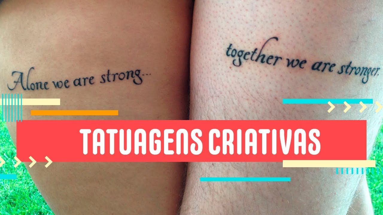 Dez tatuagens criativas para inspirar seu dia