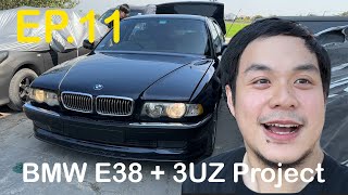 [EP.11] รับรถกลับบ้านแล้วครับ !!!! : Project BMW E38 3UZ Engine SWAP