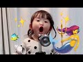 【パート・オブ・ユア・ワールド】Part of Your World 2歳6ヶ月 村方乃々佳 最後はド忘れ😅 Nonoka Murakata