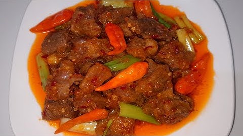 Resep Oseng Mercon Tetelan Sapi | Cara Memasak Oseng Mercon