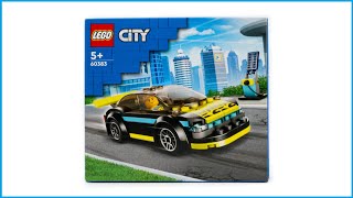 LEGO City 60383 Electric Sports Car Speed Build