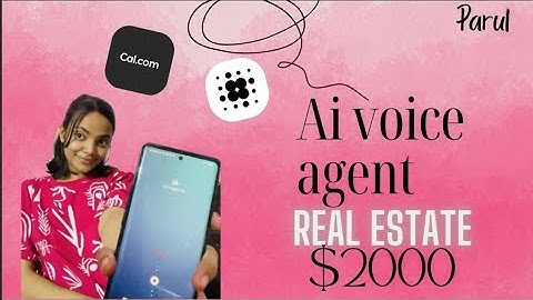 $2000 Real estate AI VOICE AGENT with Appointment setting ( Full tutorial )