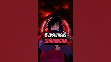 The Evolution of the Sharingan – From Basic to Rinnegan  #naruto #narutoshorts #animepowerranking