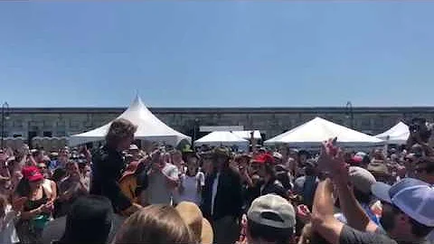 Caamp -- Lost in My Mind (Live from a picnic bench at the 2019 Newport Folk Festival)