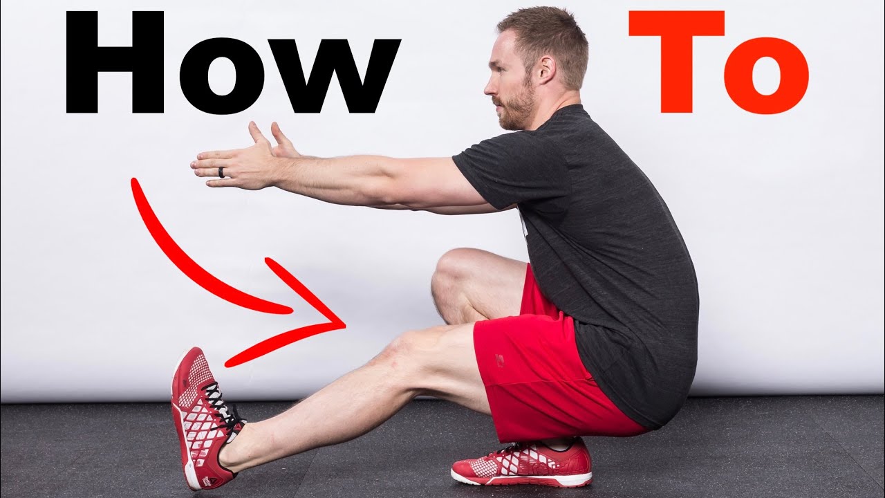 How to Get Your First PISTOL SQUAT (Step-by-Step Progression) 