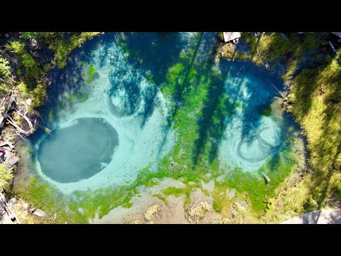 Республика Алтай. Водопад Ширлак и гейзерное озеро #природа #nature