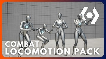 COMBAT LOCOMOTION PACK | UE 5.5 | ➤ FAB