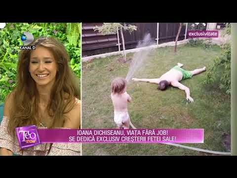 Teo Show - Ioana Dichiseanu, viata fara job! Se dedica exclusiv cresterii fetitei sale! Partea 2