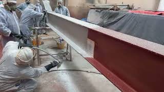 Chartek 1709 application using plural spray