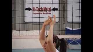 Voleibol: Ejercicios de voleo para levantadoras / colocadoras