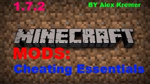 Minecraft Cheating Essentials Mod 1.7.2