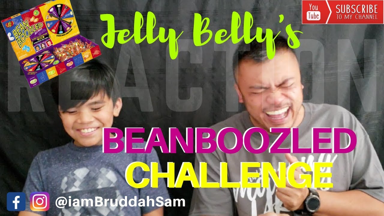 BEAN BOOZLED Jelly Belly CHALLENGE REACTIONS with Jah Boy & Bruddah