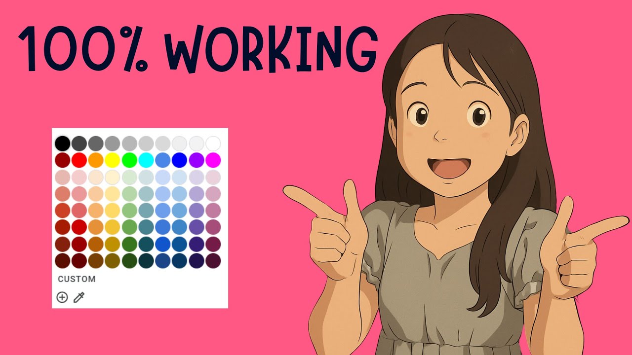 How To SET The Document Background Color In Google Docs - YouTube