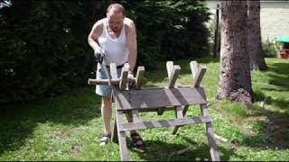Sägebock • selbst gebaut (Sawhorse selfmade)
