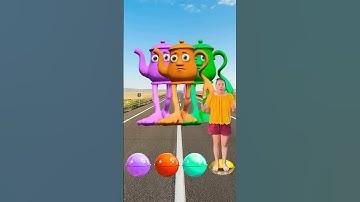 I Jump on pacman to Team Brainrot 3 & Brainrot update - Funny vfx magic 🤣