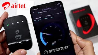 स्पीड कैसी है? Airtel 4g WiFi Data Card unboxing & speed test | Should You Buy Airtel My Wifi or Not
