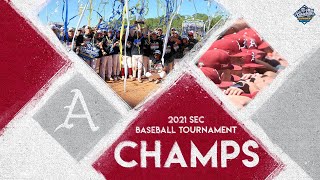 THE RAZORBACKS ARE SEC TOURNAMENT CHAMPIONS!!