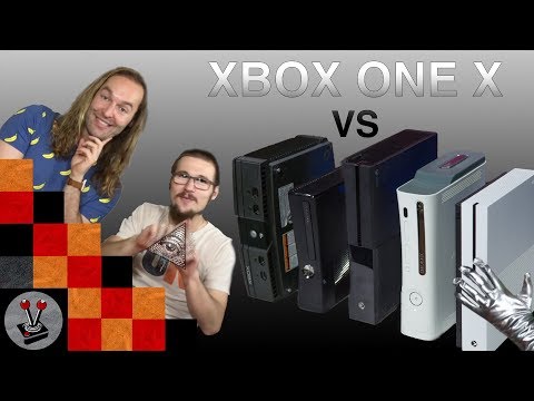 Comparing the Xbox One X to ALL other Xbox Consoles - Vamers