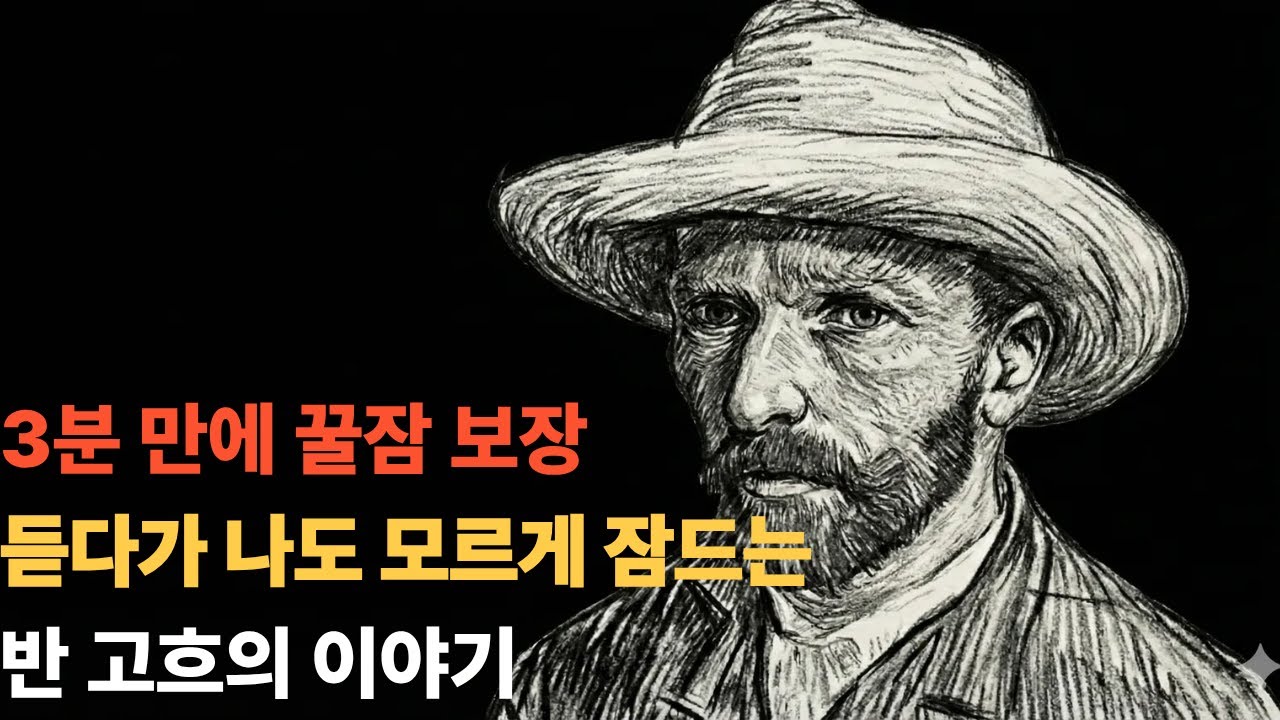 3분 만에 꿀잠 보장 듣다가 나도 모르게 잠드는 반 고흐의 이야기/잘때 듣는 이야기