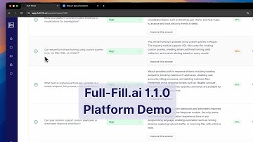 Automate Customer Questionnaires & RFPs with AI - Full-Fill Demo (v1.1.0)