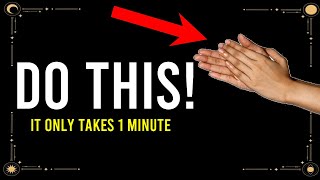 How To Raise Your Vibration In 1 Minute! (new technique)