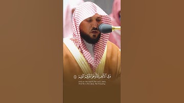 قُلْ إِنْ كَانَ لِلرَّحْمَنِ وَلَدٌ فَأَنَا أَوَّلُ الْعَابِدِينَ - تلاوة خاشعة للشيخ ماهر المعيقلي