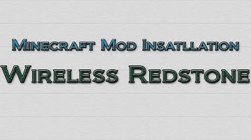 Minecraft 1.3.1 - How to install Wireless Redstone Mod (OUTDATED)