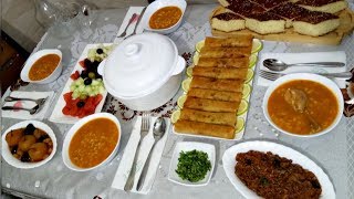 جبتلكم ريحة رمضان  خبز الدار نص بنص خفيف ريشة | بوراك بالدجاج | شربة واحدة من طاولاتي اليومية