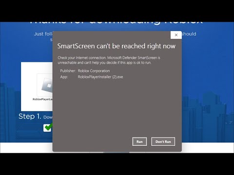 SmartScreen Can't Be Reached Right Now -  Fix - Microsoft Defender Smart Screen Is Unreachable