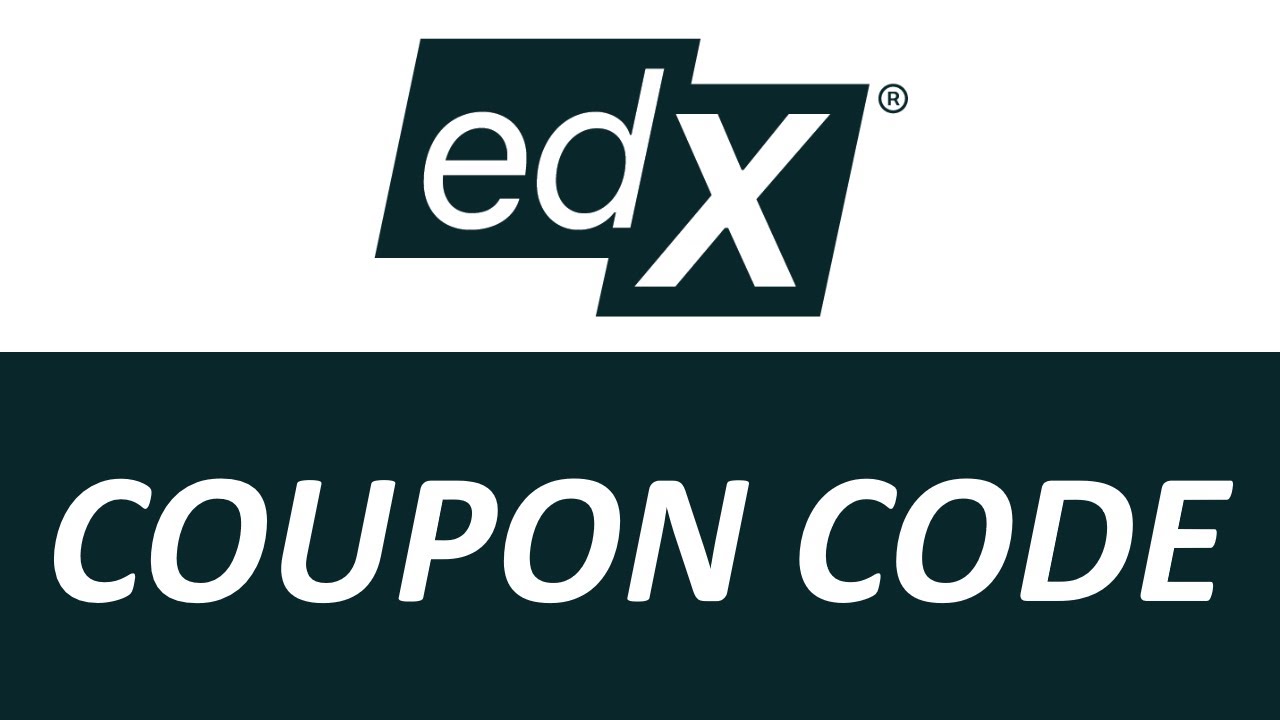 How to use EdX Coupon Code YouTube