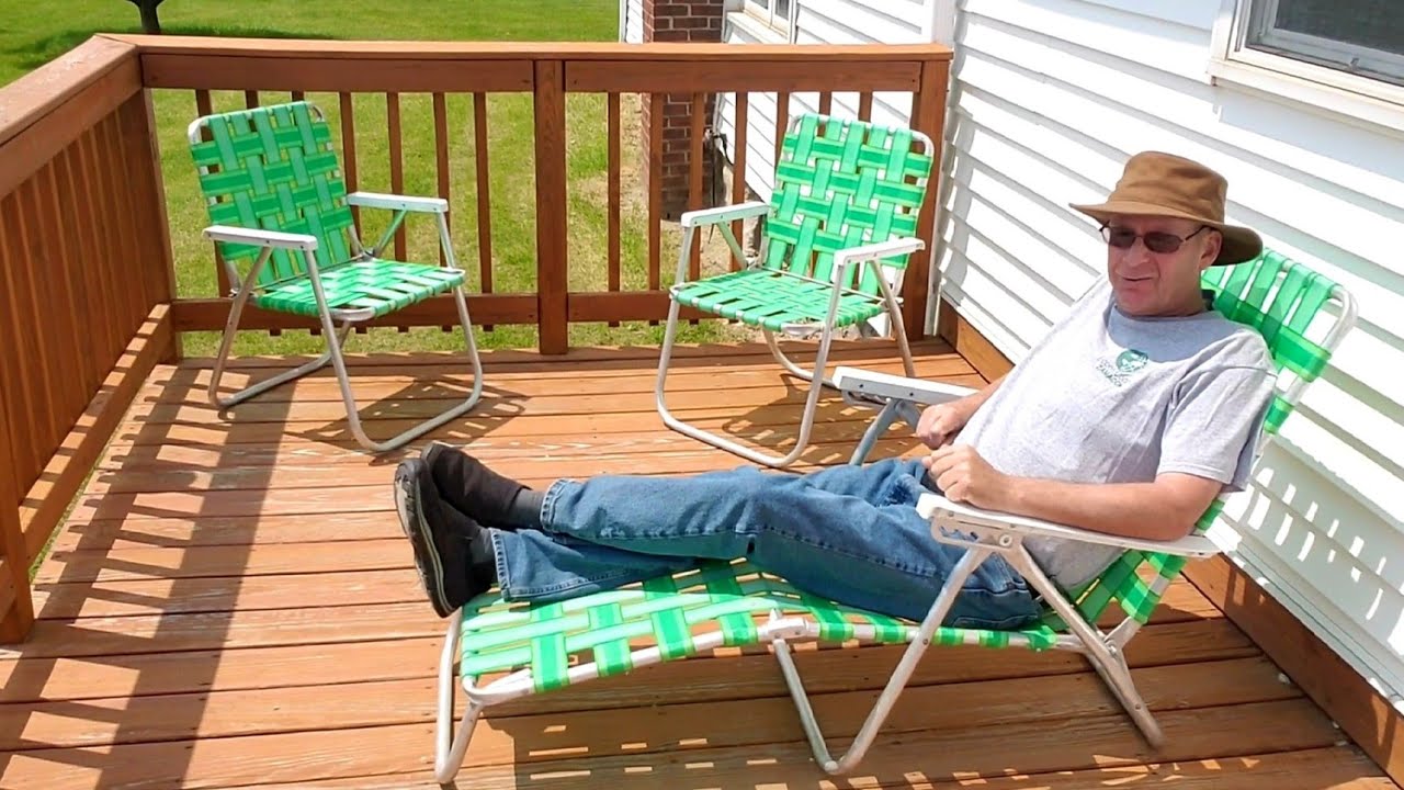 Re-Webbing Lawn Furniture is it worth it?