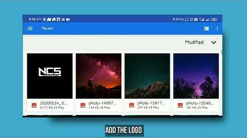How To Make a Music Spectrum Like NCS On Android🔥