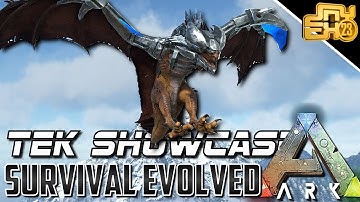 ARK NEW TEK ITEMS AND ROBOTIC COSTUMES (TEK WYVERN SADDLE, SWORD, SHIELD)