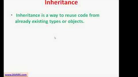 JAVA Programming Tutorial OCJP tutorial Java Classes methods and Inheritance SCJP